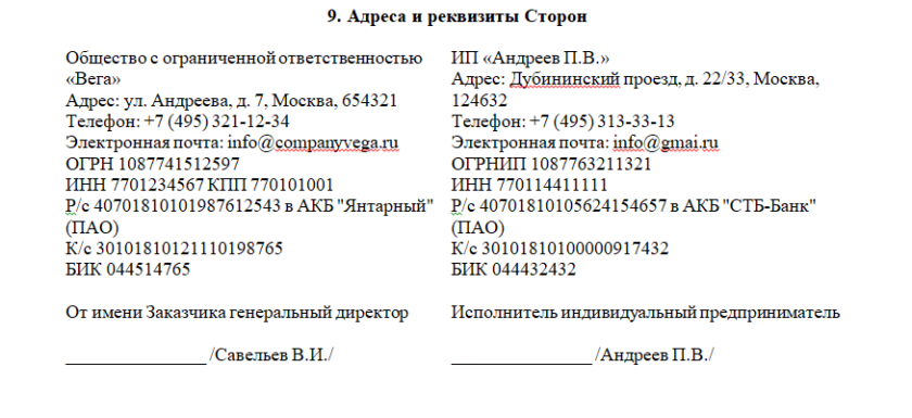 Договор поставки ооо с ип образец заполненный